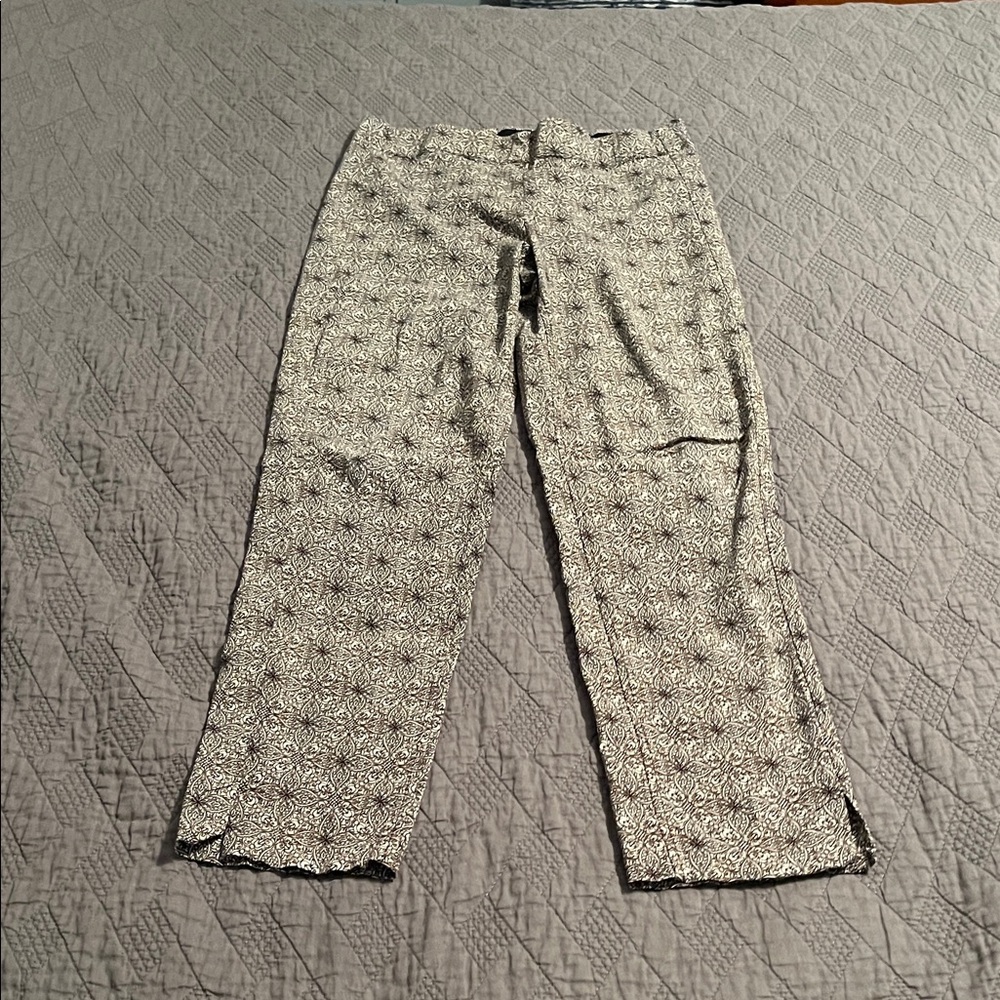 Tribal Beige Patterned Pants